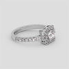 18K Gold Solitaire Diamond Ring