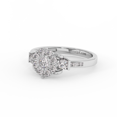 18K Gold Diamond Ring