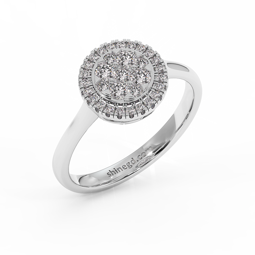 18K Gold Diamond Ring