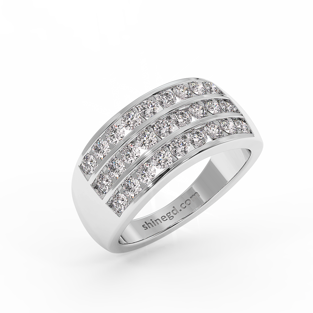 18K Gold Diamond Ring