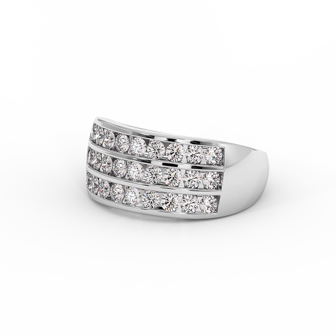 18K Gold Diamond Ring