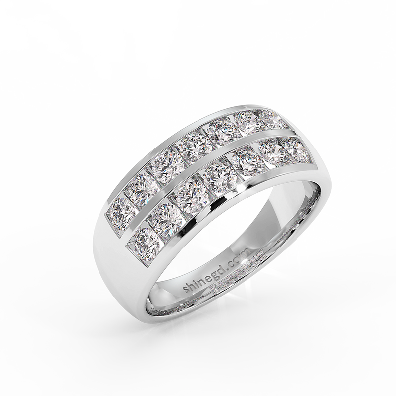 18K Gold Diamond Ring