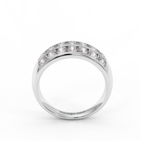 18K Gold Diamond Ring