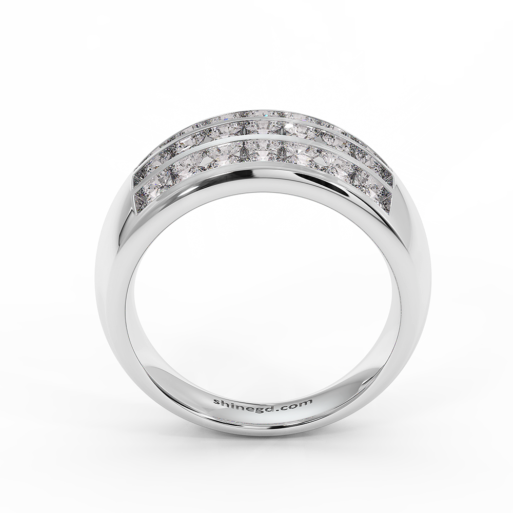 18K Gold Diamond Ring