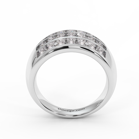 18K Gold Diamond Ring