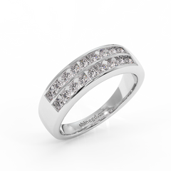 18K Gold Diamond Ring