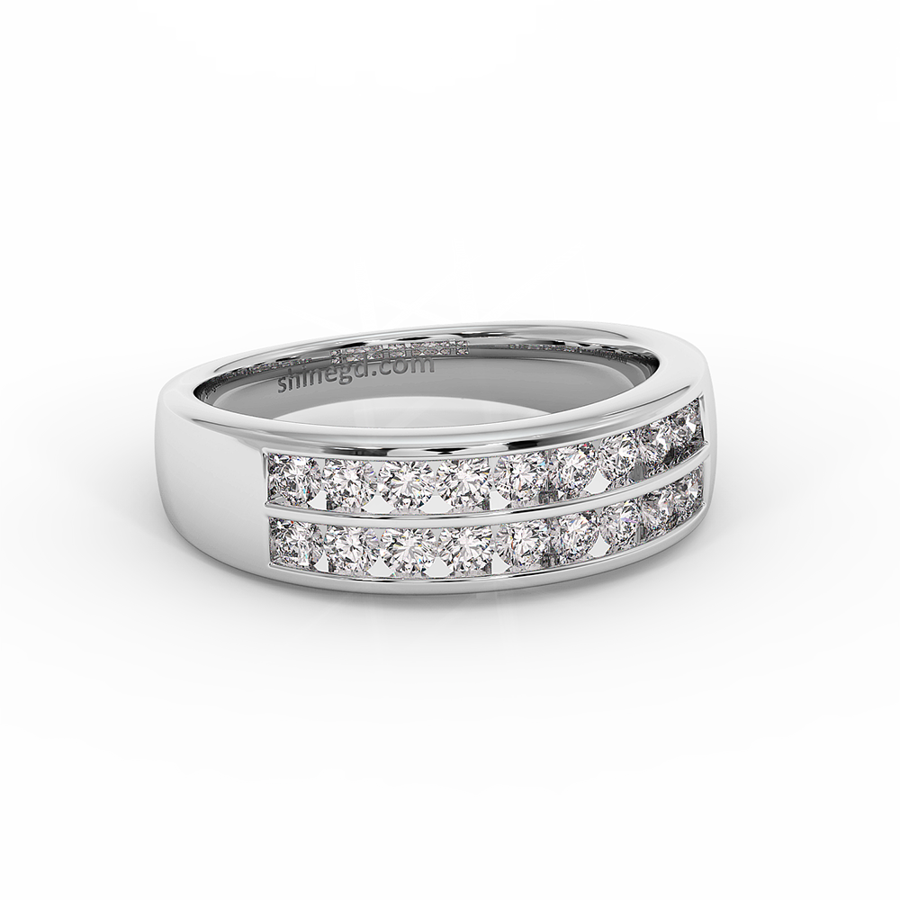 18K Gold Diamond Ring