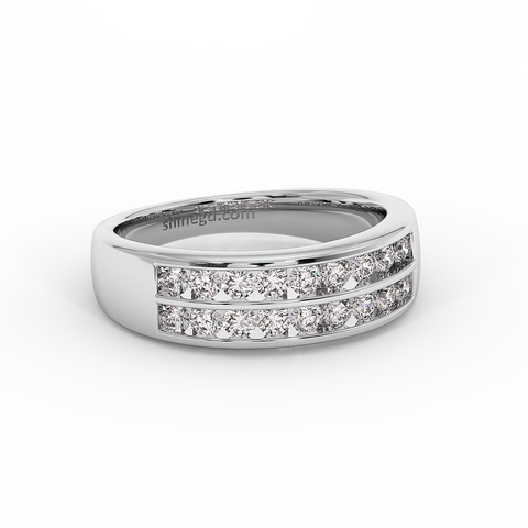 18K Gold Diamond Ring