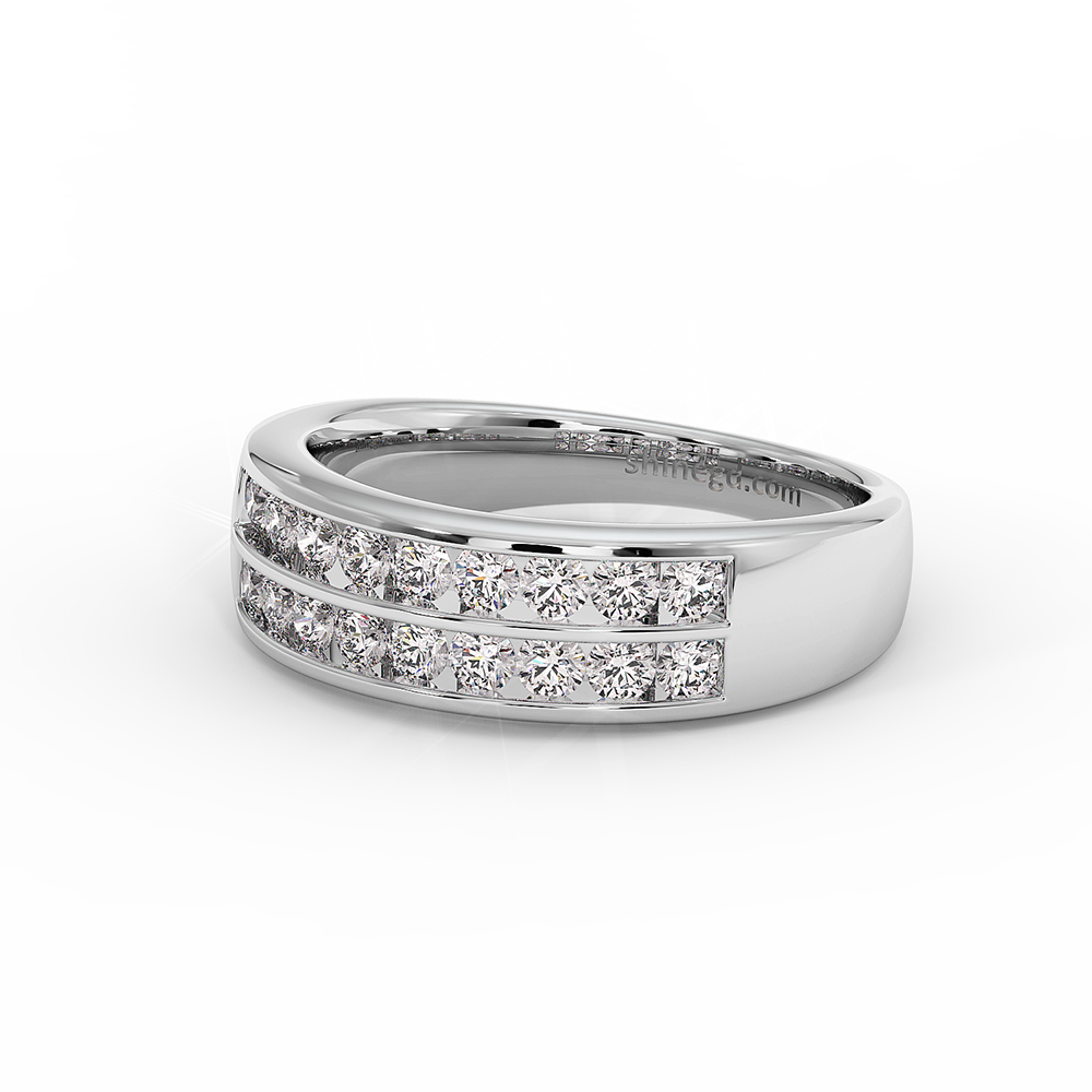 18K Gold Diamond Ring