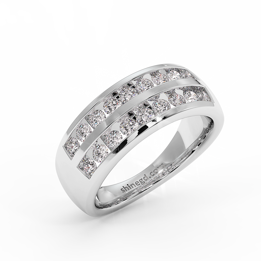 18K Gold Diamond Ring