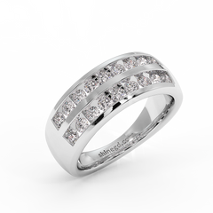 18K Gold Diamond Ring