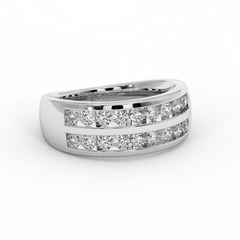 18K Gold Diamond Ring