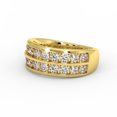 18K Gold Diamond Ring