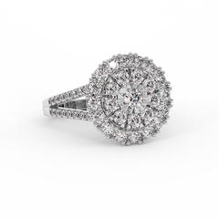 18K Gold Diamond Ring