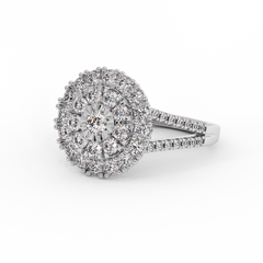 18K Gold Diamond Ring