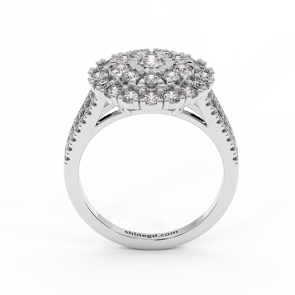 18K Gold Diamond Ring