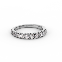 18K White Gold Prong Set Diamond Ring