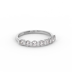 18K Gold Stackable Diamond Ring
