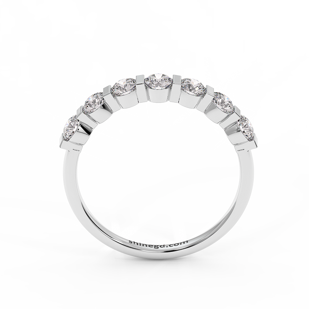 18K Gold Stackable Diamond Ring