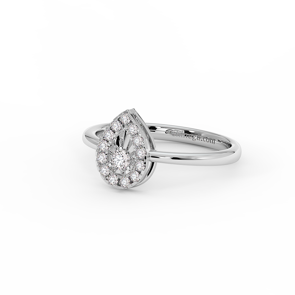 18K Gold Diamond Ring