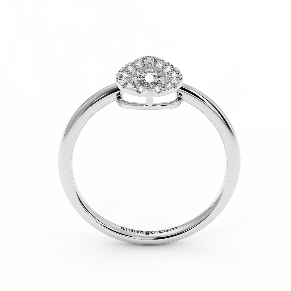 18K Gold Diamond Ring