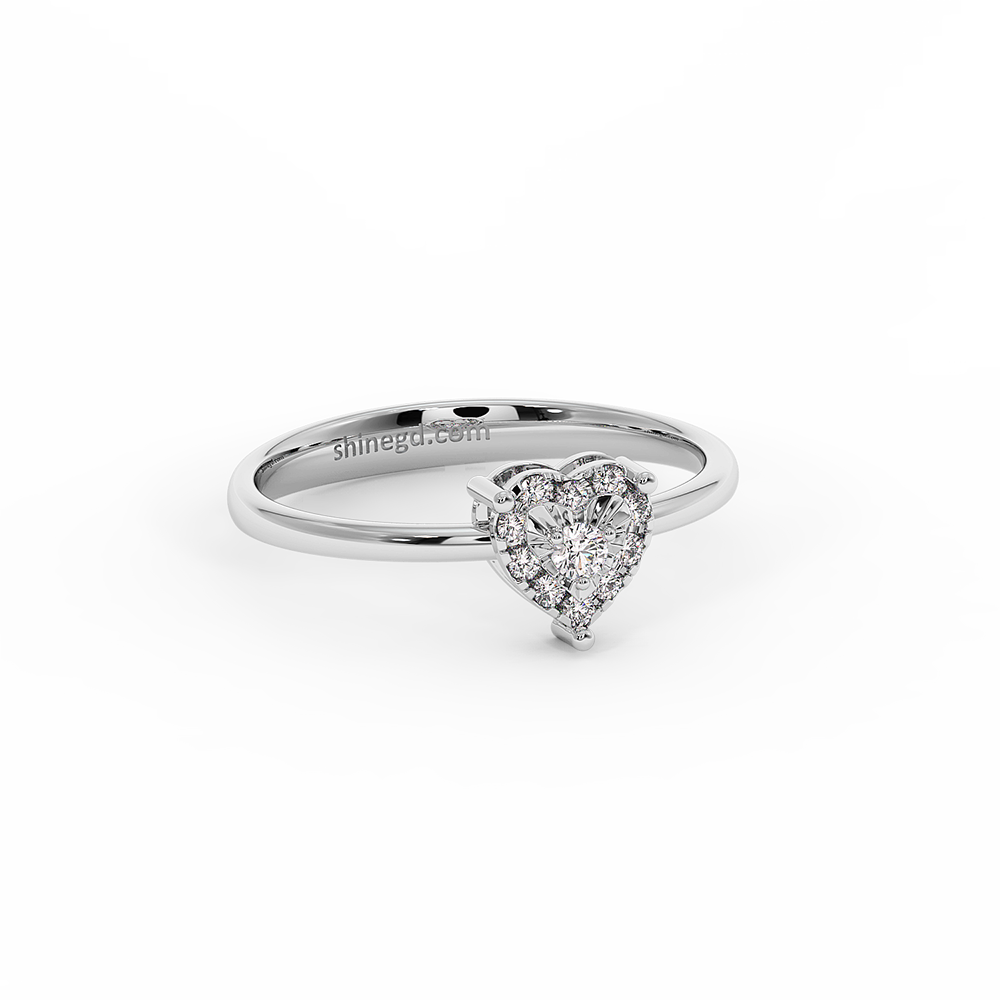 18K Gold Diamond Ring
