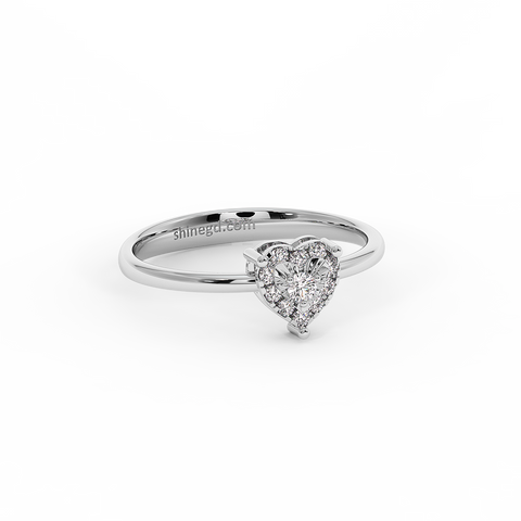 18K Gold Diamond Ring