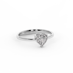 18K Gold Diamond Ring