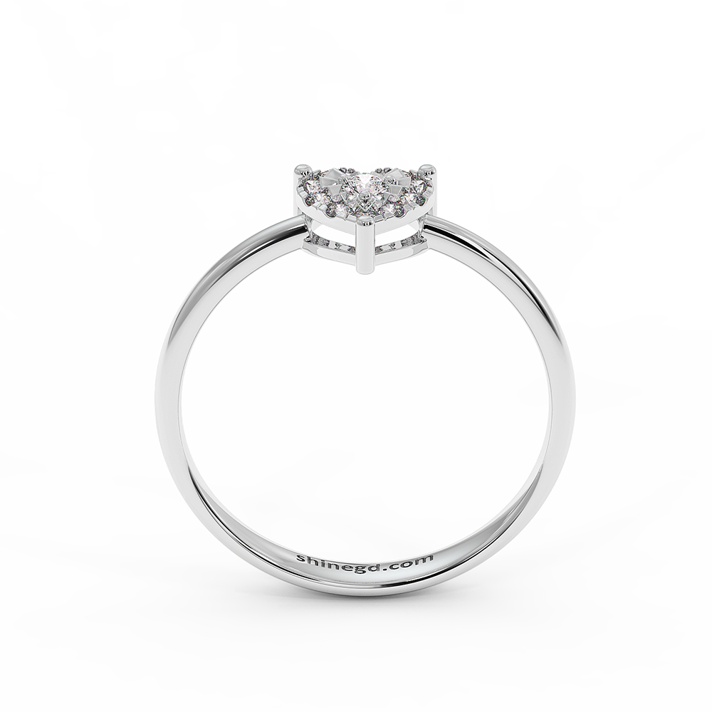 18K Gold Diamond Ring