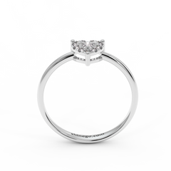 18K Gold Diamond Ring
