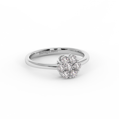 18K Gold Diamond Ring