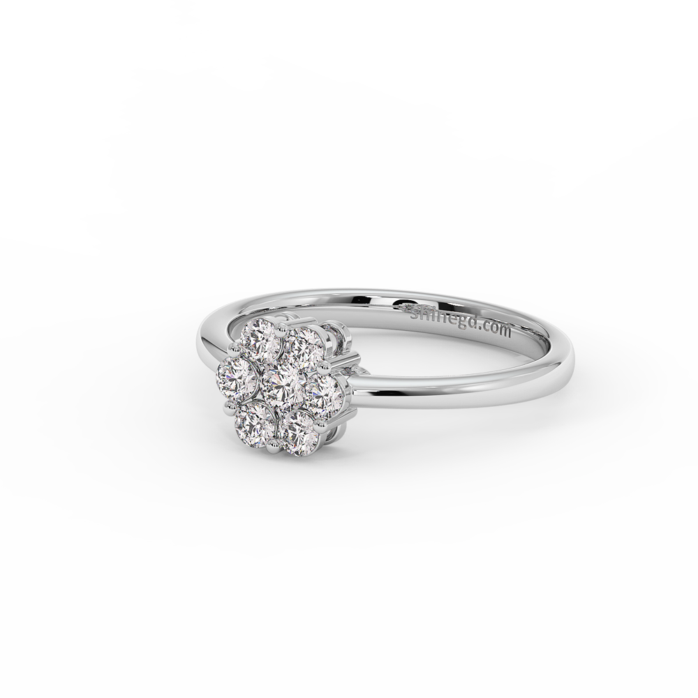 18K Gold Diamond Ring