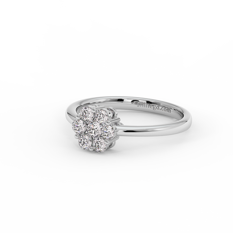 18K Gold Diamond Ring