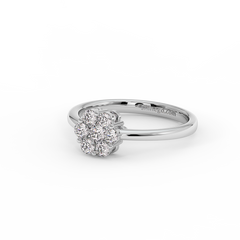 18K Gold Diamond Ring