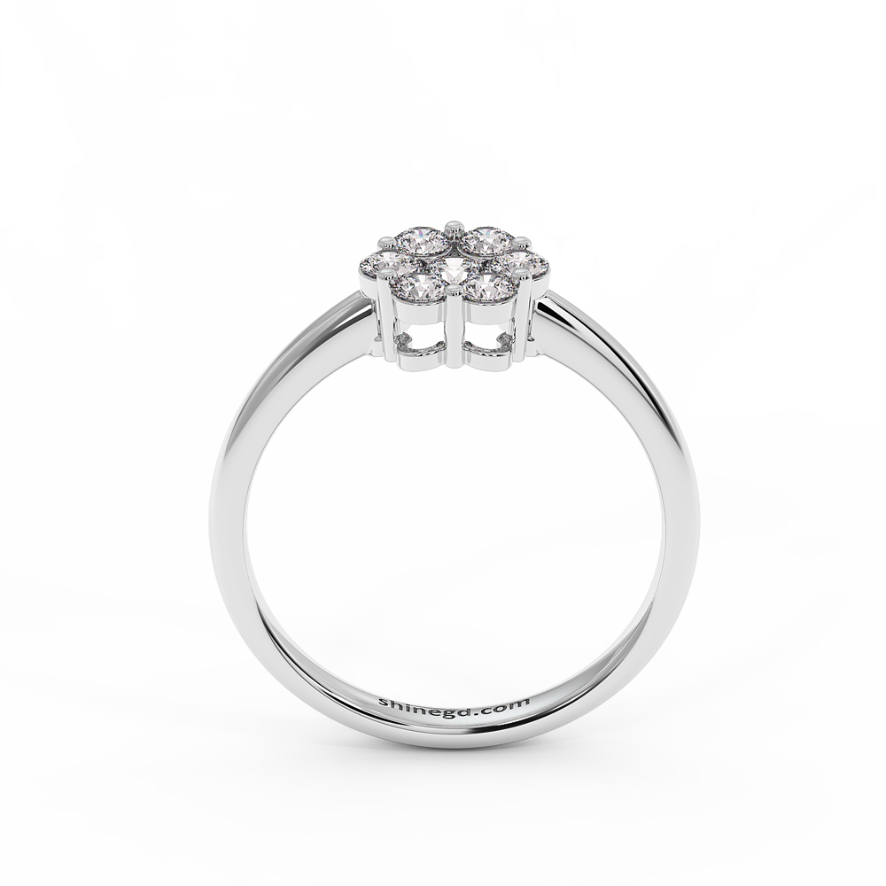 18K Gold Diamond Ring