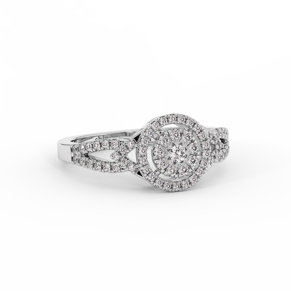 18K Gold Diamond Ring