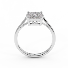 18K Gold Diamond Ring