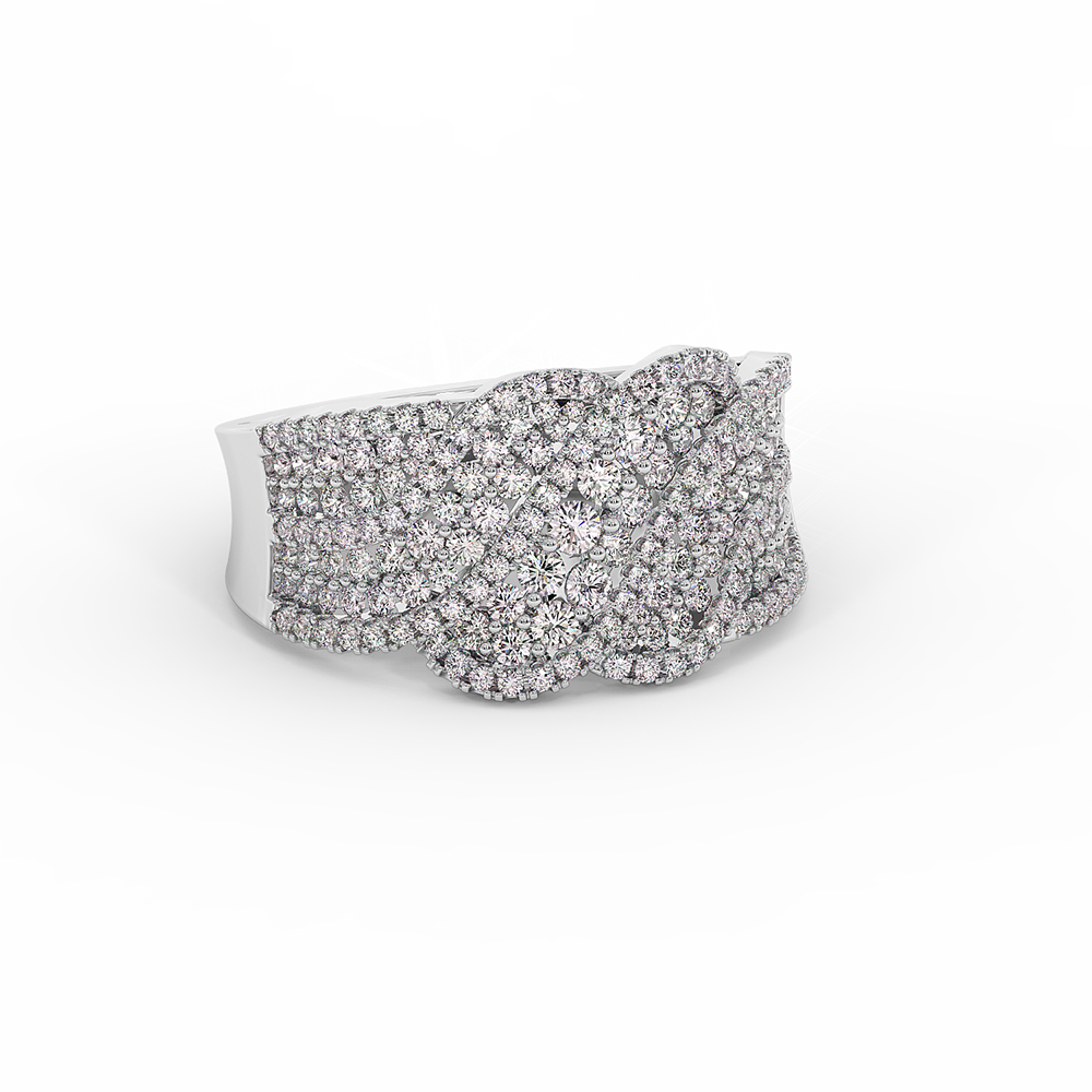 18K Gold Diamond Ring
