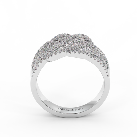 18K Gold Diamond Ring