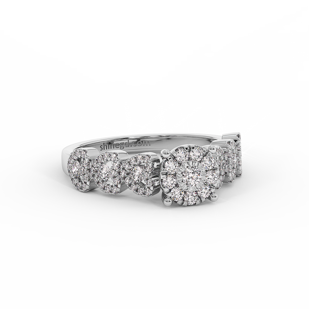 18K Gold Diamond Ring
