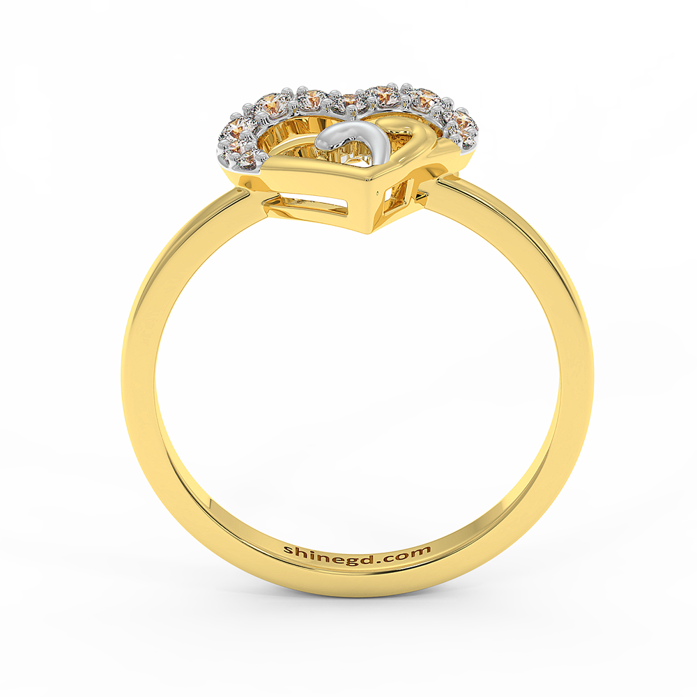 18K Gold Diamond Ring