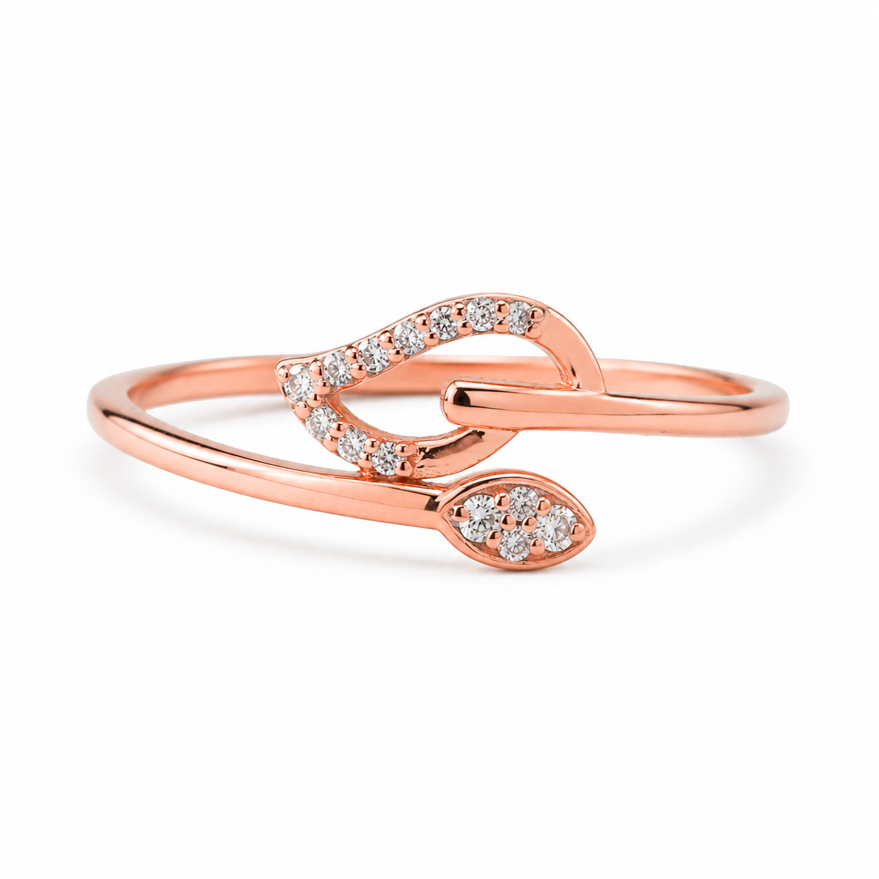 Everyday Sparkle 0.06ct Diamond Ring in 18K Gold