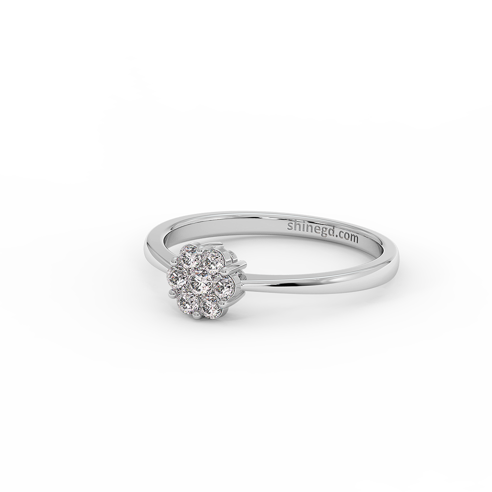 18K Gold Diamond Set