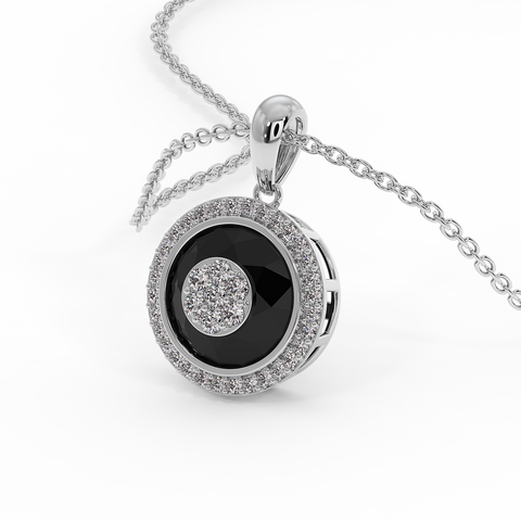طقم ألماس عيار 18 قيراط