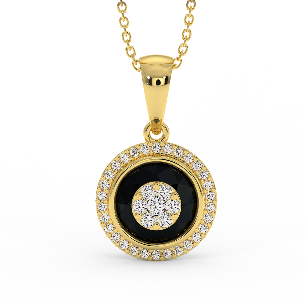 18K Gold Diamond Set