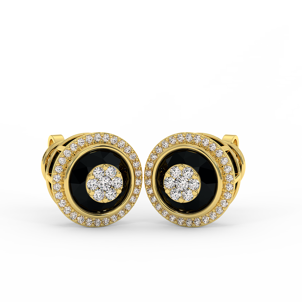 18K Gold Diamond Set